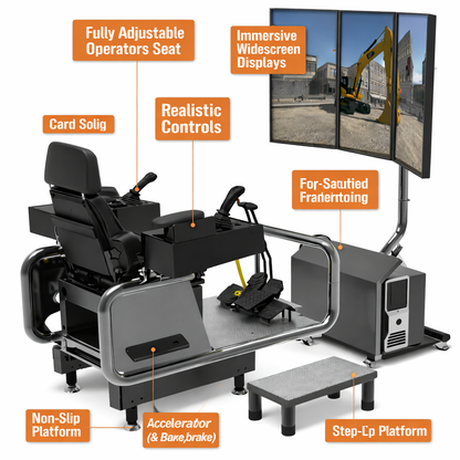 BuildCraft OmniView Excavator Simulation Platform